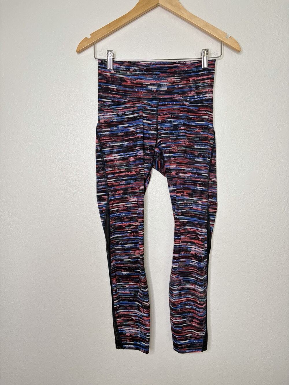 Lululemon Train Times 7/8th Legging 25" in Hinshu Alpine Black Size 6